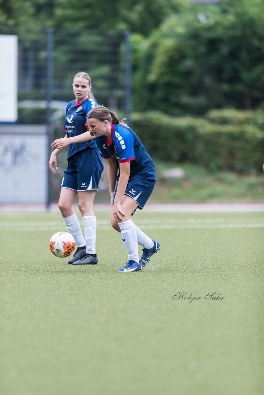 Bild 182 - wBJ Walddoerfer - VfL Pinneberg : Ergebnis: 3:3